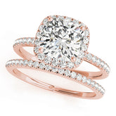 Engagement Rings Halo Square & Cushion - TN50906-E